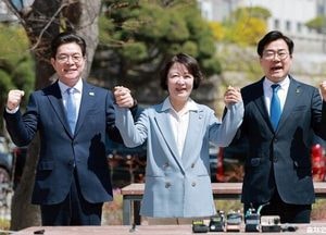 민주 수도권 후보 3인 “공동 대응”…선거 연대 공식화
