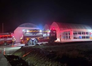안성 육묘장서 새벽 화재…1시간 안 돼 진화