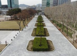 안양시, 평촌중앙공원 새 단장...포장 정비 마치고 봄꽃 ‘활짝’