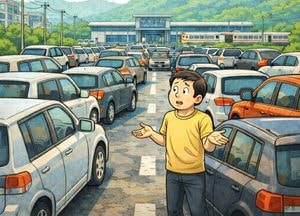 [중앙AI만평] 차 댈 곳이 없다