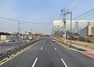 인천 청라 IHP 진입도로 20일 개통…산업단지 교통망 개선
