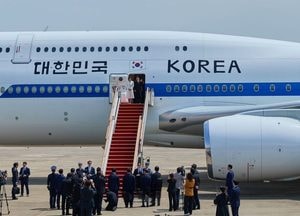 인도 순방 중 메시지 낸 이재명 대통령…“장벽 없는 사회 강조”