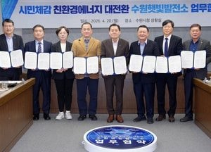 수원특례시, 수원햇빛발전소 활성화 협력체계 구축...‘시민체감 친환경에너지’로 대전환