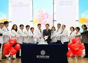 이상일 용인특례시장, 용인세브란스병원 ‘분만 3000례 기념행사’ 참석
