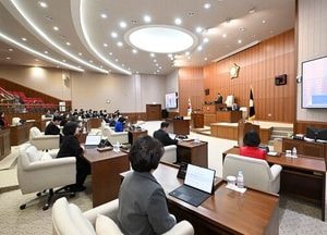 의정부시의회, 제343회 임시회 개회…조례안 심사·GTX 반영 촉구 결의