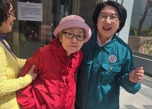 이서영 경기도의원, 분당 굿모닝파크 엘리베이터 공사 완료 환영
