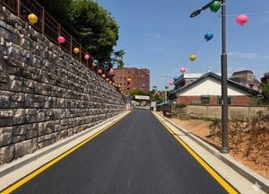 수원특례시, 정혜사 앞 소방도로 개설 완료… 화재 대응력 강화