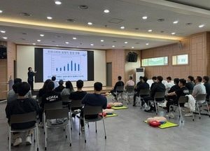 연수구, 현업근로자 대상 응급처치 교육 실시