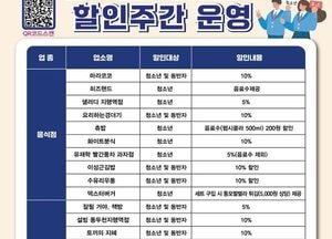 동두천시, 2026년 청소년 이용업소 할인주간 운영