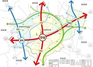 경기도, 2040년 안성 도시기본계획 승인…인구 28만 명 목표