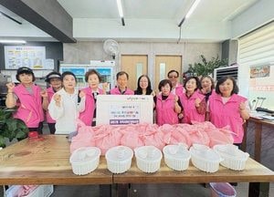 구리시 교문2동 ‘어르신 따뜻 한 끼 삼계탕 나눔’