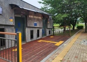 남양주시, 퇴계원 수변공원 화장실 설치 완료… 22일 개방