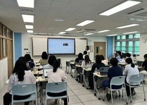 고진중, AI 활용 영어의사소통 중심 수업·평가 연수