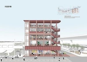 '용인중앙시장 복합편의시설 건립사업 설계공모' 당선작 선정