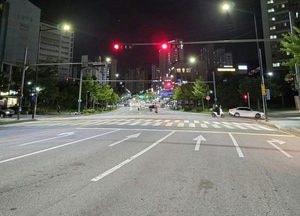 의정부시, 민락2지구 조도 개선 마무리…밝고 안전한 도로환경 조성