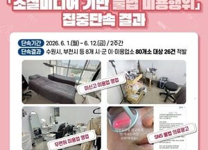 면허 없이, 신고도 않고 속눈썹 연장…경기도, 불법 미용행위 대거 적발