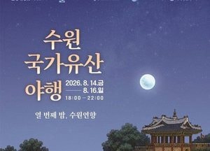 수원화성에서 ‘열 번째 밤, 수원연향’ 펼쳐진다