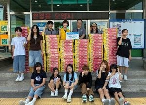이마트24 청북 유승점, 컵라면 100박스 기부