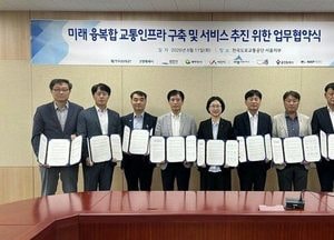 용인시, 도로교통공단과 미래형 교통인프라 구축 업무협약