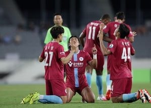 용인FC, K리그2 21R 베스트팀 선정 하반기 도약 기대감