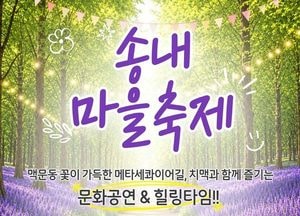 동두천 보랏빛 맥문동 꽃길서 특별한 하루 즐겨보세요