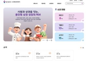 용인시, 지역상권 정보와 지원사업 한눈에 확인하는 플랫폼 구축