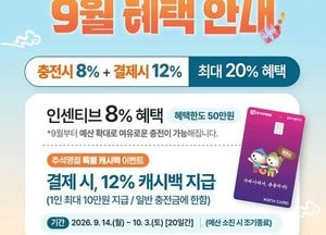 광주사랑카드 9월 추석 맞아 최대 20% 혜택…시, 예산 증액
