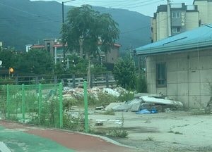 [포토뉴스] 쓰레기 무덤으로 변한 도로변 폐가… 주민 불안·불편 가중