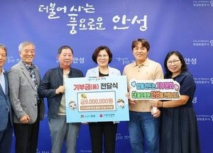 대한한돈협회 안성시지부, 안성시에 성금 600만원 기탁