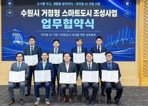 수원시, ‘피지컬 AI 기반 스마트도시 수원’ 조성 첫발