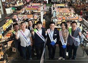 김원기 의정부시장, 추석 맞아 전통시장 찾아 민생현장 소통