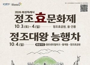 정조대왕의 효심과 미래가 만난다