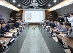이상일 용인시장, 함평군 대표단과 SK하이닉스 용인 반도체클러스터 현장 찾아
