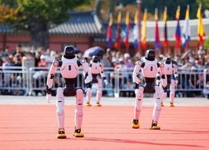 정조대왕 능행차, 휴머노이드 로봇과 만났다