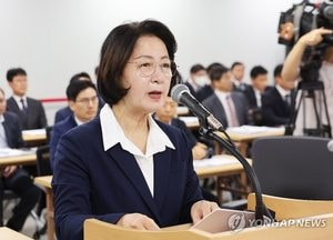 추미애 "김지용, 친윤 검사라 대단히 부적합…침묵하면 역사적 과오"