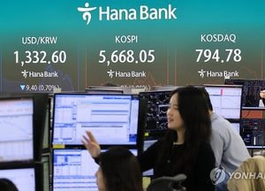 코스피, 8거래일 만에 반등…외국인 9거래일 만에 순매수