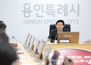 이상일 용인시장, “반도체고 건립 공사 완성도 높이라” 주문