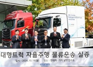 현대차·기아, 완전자율주행 트럭 실증…내년까지 500㎞ 목표