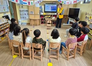 인천환경공단, 강화군 어린이집 8개소서 '자원순환 교실’ 