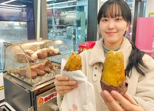 "겨울 대표 간식 호빵의 굴욕"…CU, 군고구마 매출 3배 더 많아